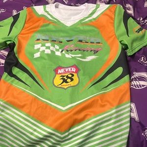 never broke again racing shirt